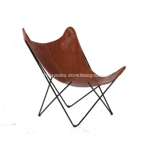 Cozy Metal Frame Butterfly Lounge Chair